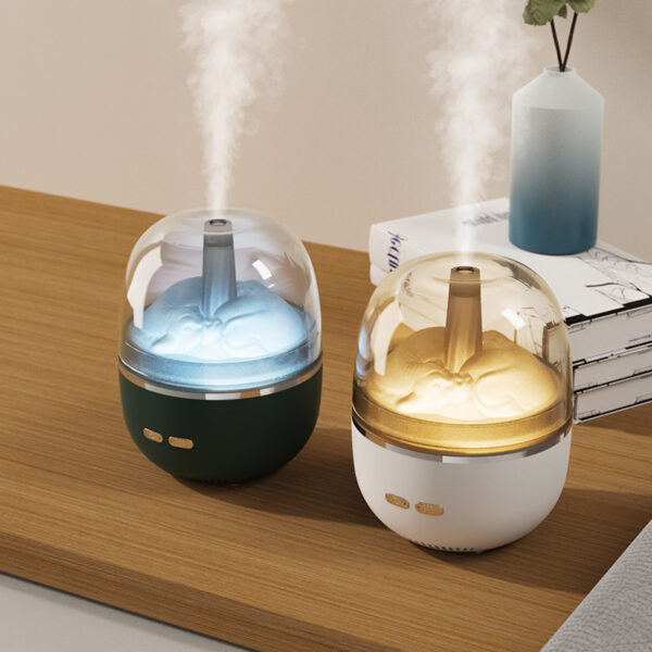 Colorful Air Humidifier With Ultrasonic Aromatherapy Oil