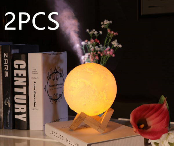 Creative night light  moon air humidifier - Image 10